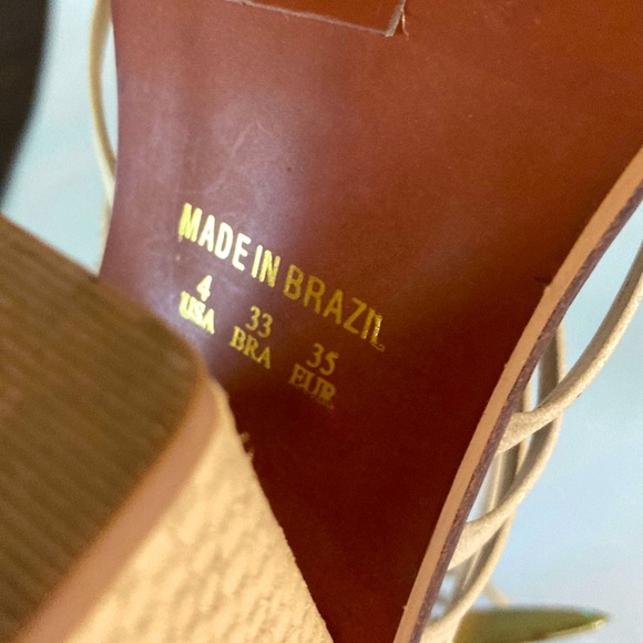 WINDSOR SMITH natural leather Strappy heels - Picture 11 of 11